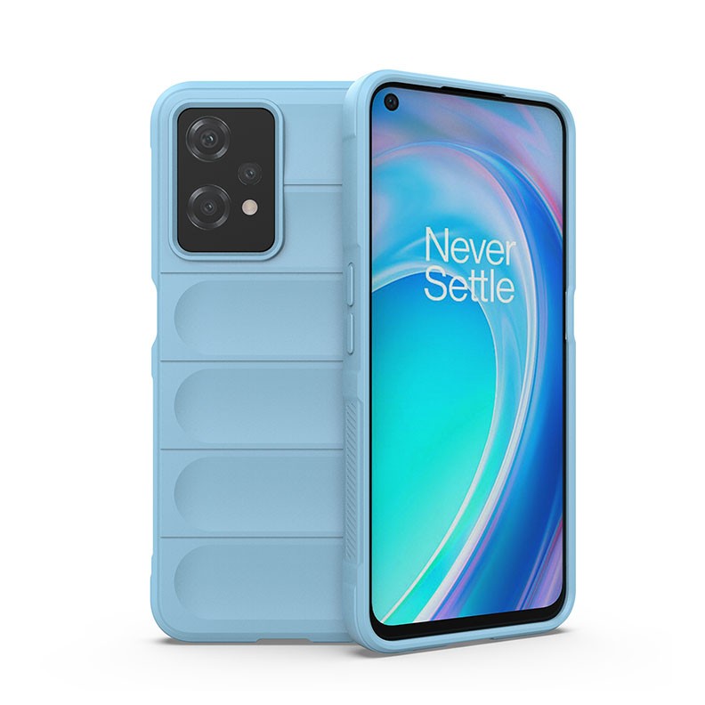 Realme 9 Pro 5G Magic Shield Θήκη Σιλικόνης Light Blue