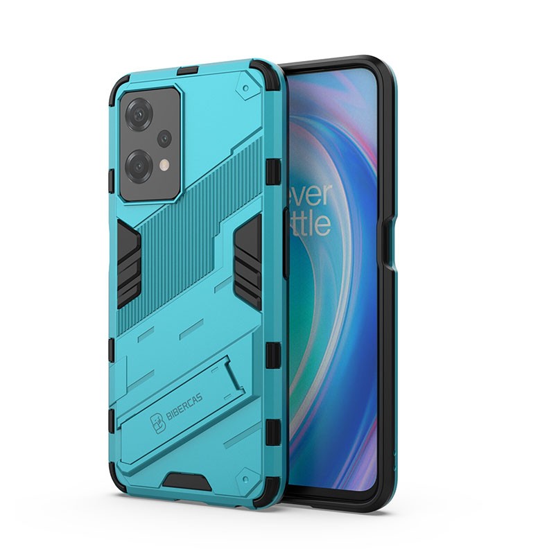 Realme 9 Pro 5G Punk Armor Σκληρή Θήκη με Στήριγμα Blue