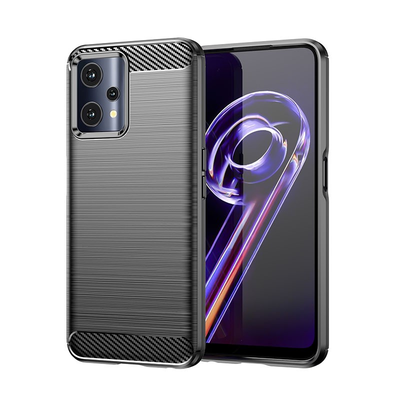 Realme 9 Pro 5G Gentleness Series Brushed Θήκη Σιλικόνης Black