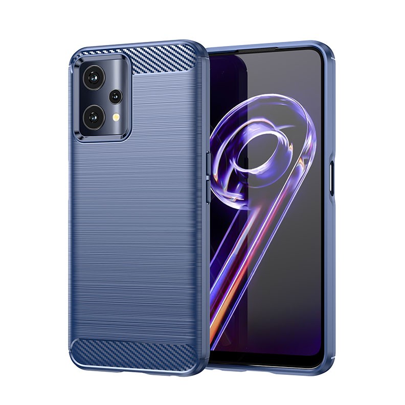 Realme 9 Pro 5G Gentleness Series Brushed Θήκη Σιλικόνης Blue