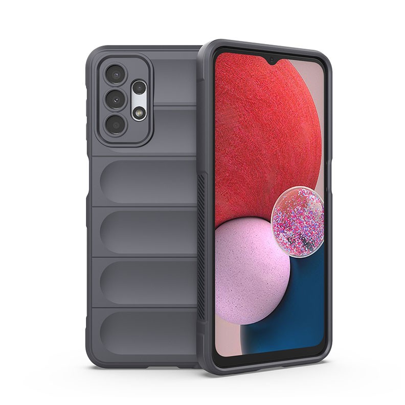 Samsung Galaxy A13 4G Magic Shield Θήκη Σιλικόνης Dark Grey