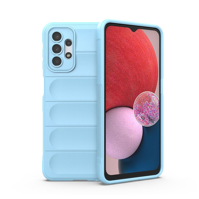Samsung Galaxy A13 4G Magic Shield Θήκη Σιλικόνης Light Blue
