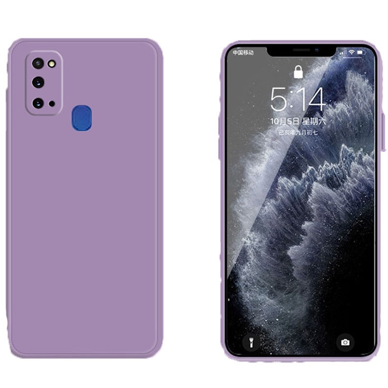 Samsung Galaxy A21s Smooth Θήκη Σιλικόνης Purple