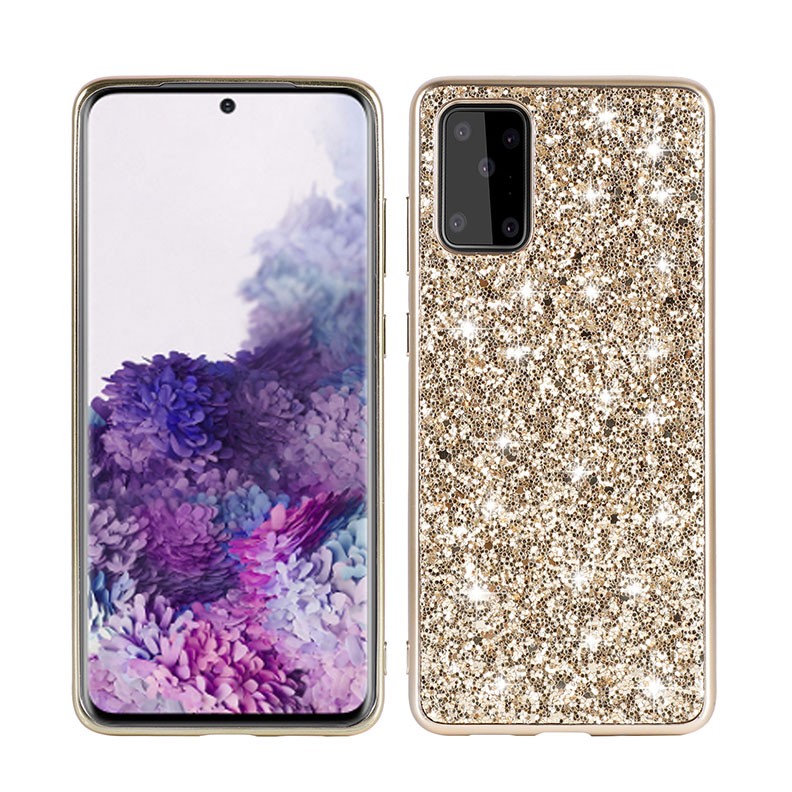 Samsung Galaxy S20 FE Glitter Powder Θήκη Σιλικόνης Gold