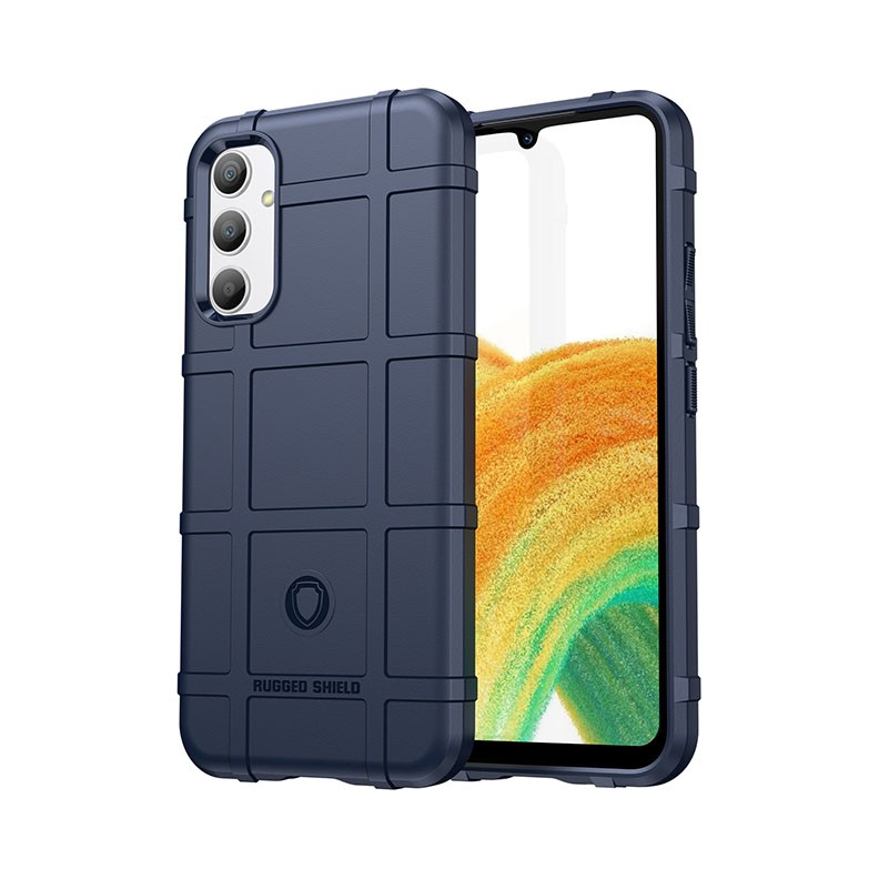 Samsung Galaxy A34 5G Full Coverage θήκη  Σιλικόνης Blue