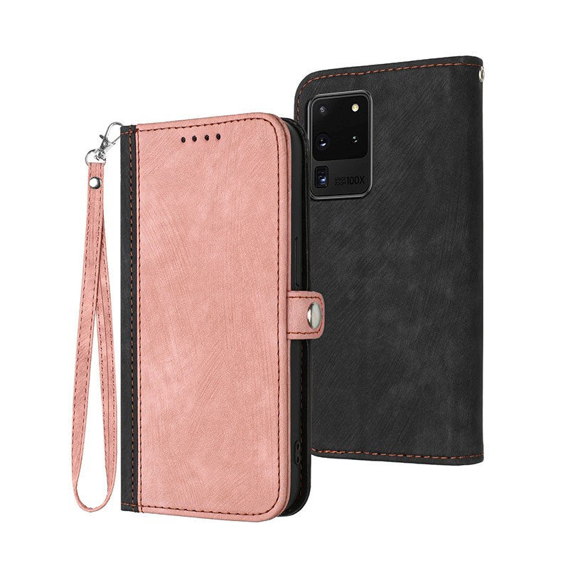Samsung Galaxy S21 Ultra 5G Double Buckle Θήκη Πορτοφόλι Pink