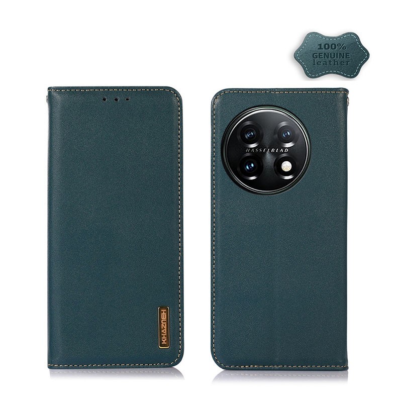 OnePlus 11 5G Nappa Δερμάτινη Θήκη Βιβλίο Green