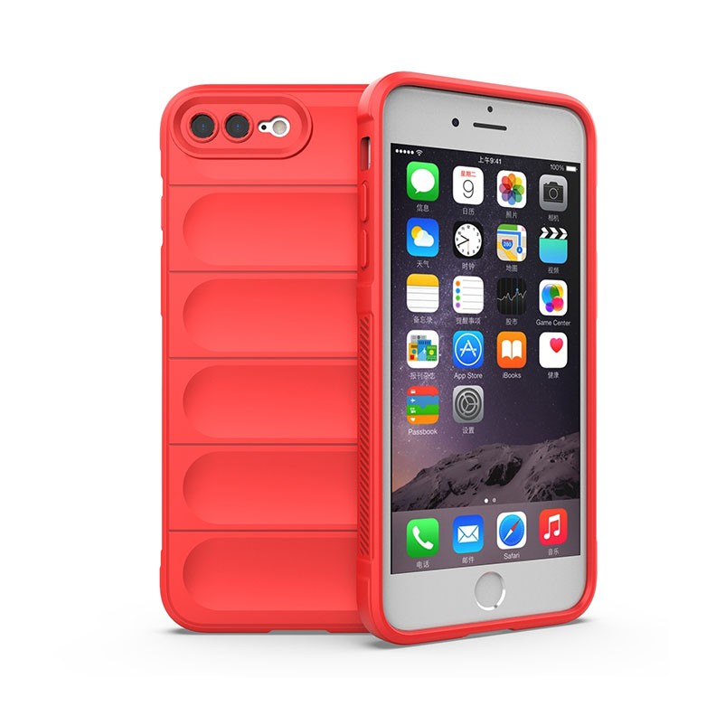 Apple iPhone SE 2020/8/7 Magic Shield Θήκη Σιλικόνης Red