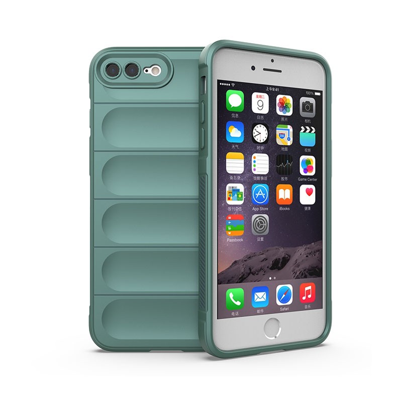 Apple iPhone SE 2020/8/7 Magic Shield Θήκη Σιλικόνης Green