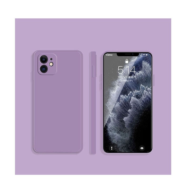 Apple iPhone 13 Imitation Liquid Θήκη Σιλικόνης Purple