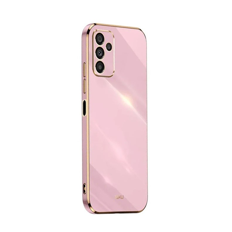 Samsung Galaxy A14 5G XINLI Straight Θήκη Σιλικόνης Cherry Purple