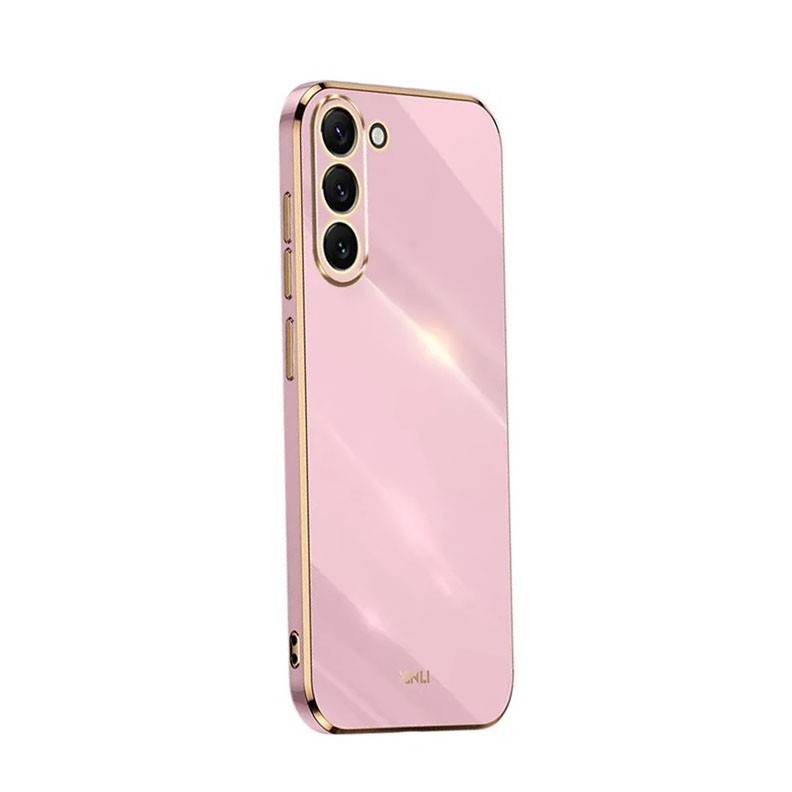 Samsung Galaxy S23 5G XINLI Straight Θήκη Σιλικόνης Cherry Purple