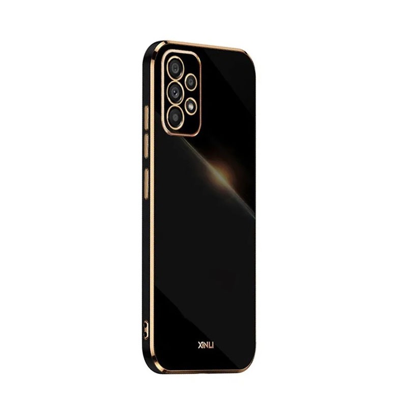 Samsung Galaxy A53 5G XINLI Straight Θήκη Σιλικόνης Black