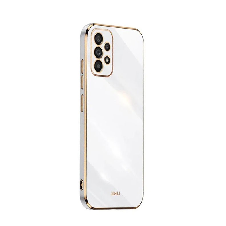 Samsung Galaxy A53 5G XINLI Straight Θήκη Σιλικόνης White