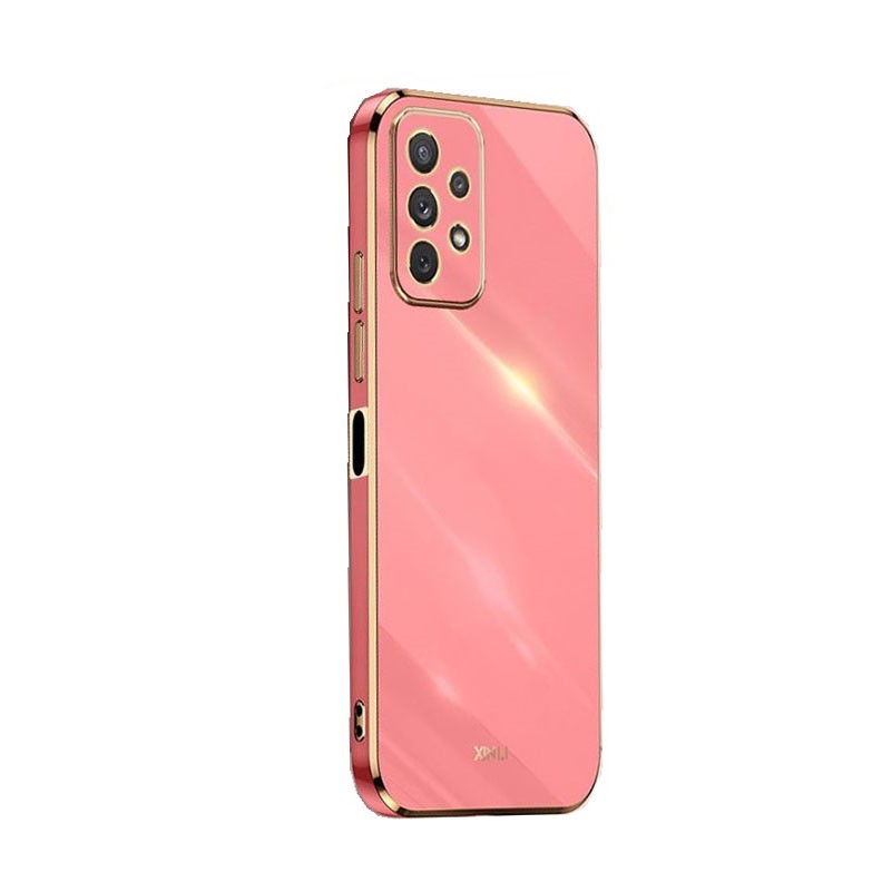 Samsung Galaxy A13 4G XINLI Straight Θήκη Σιλικόνης Hawthorn Red