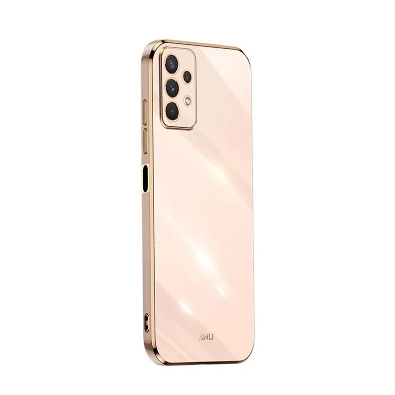 Samsung Galaxy A32 5G XINLI Straight Θήκη Σιλικόνης Pink