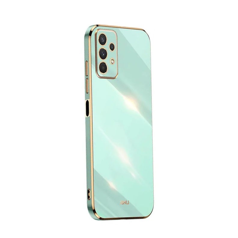 Samsung Galaxy A32 5G XINLI Straight Θήκη Σιλικόνης Mint Green