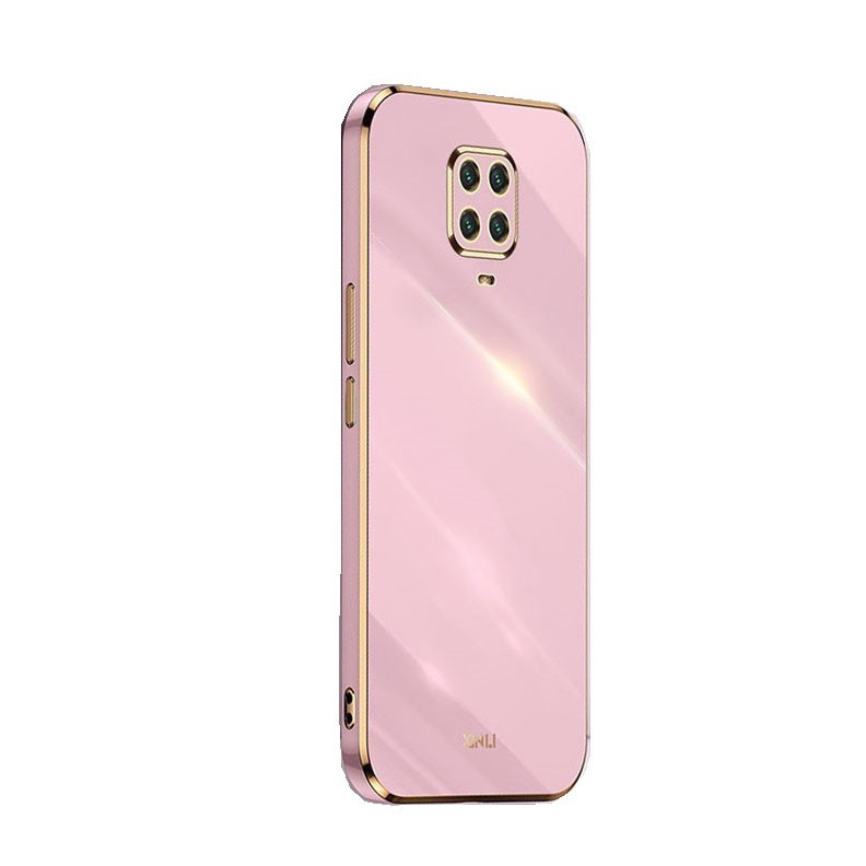 Xiaomi Redmi Note 9S / 9 Pro XINLI Straight Θήκη Σιλικόνης Cherry Purple