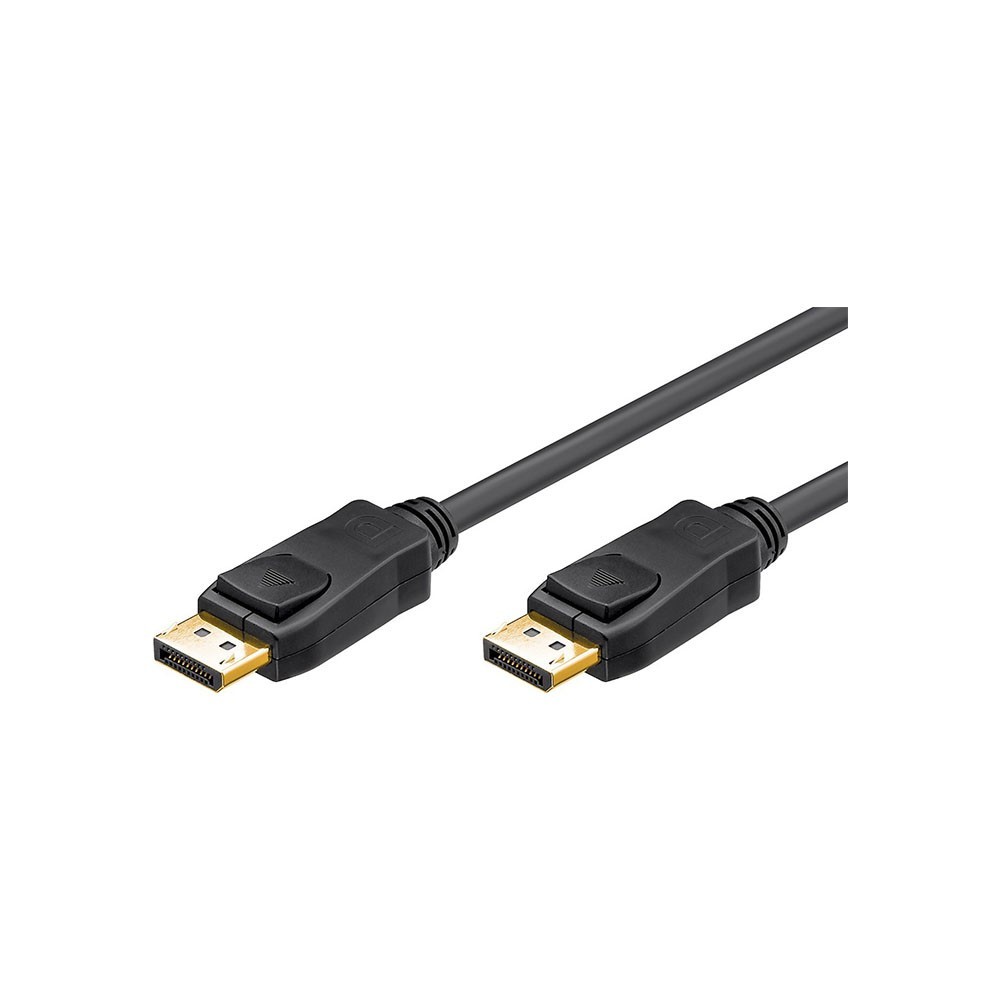 Powertech CAB-DP045 Καλώδιο DisplayPort 1.2 2m Black