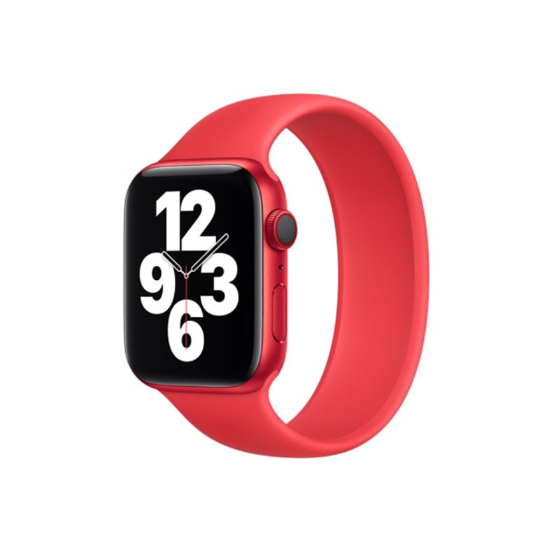 Apple Watch 41 / 40 / 38 mm Λουράκι Σιλικόνης Red
