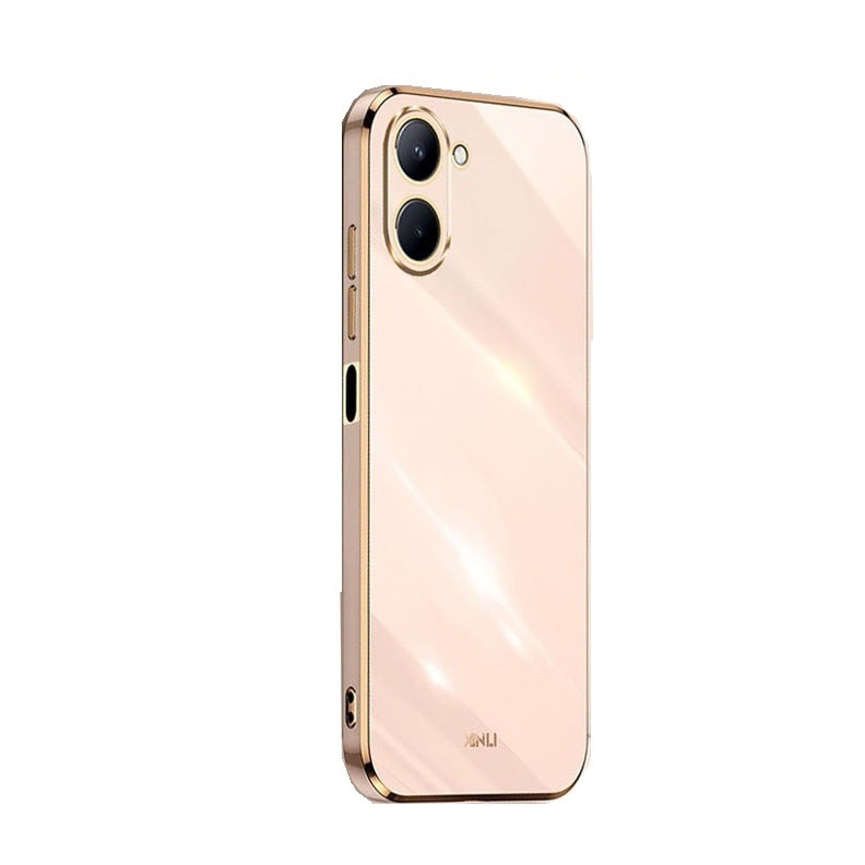 Realme C33 XINLI Straight Θήκη Σιλικόνης Pink