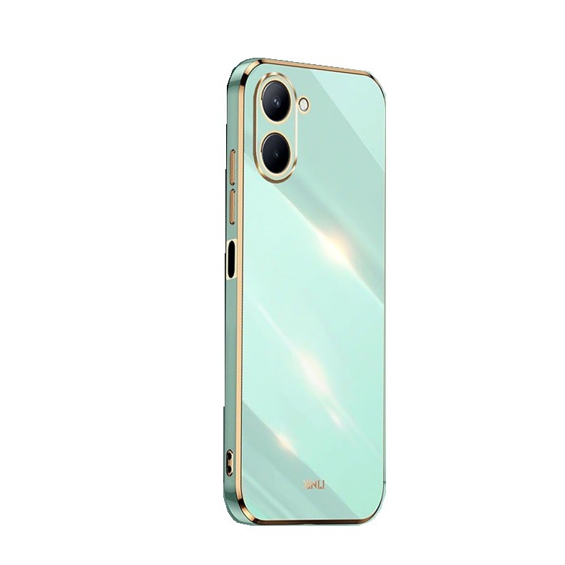 Realme C33 XINLI Straight Θήκη Σιλικόνης Mint Green
