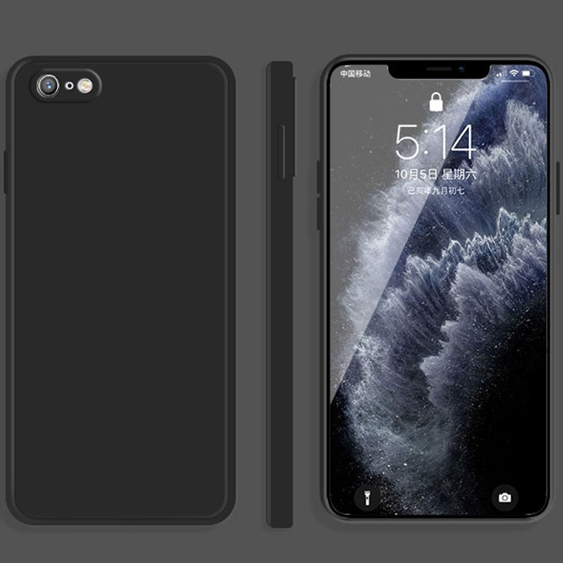 Apple iPhone SE 2020/8/7 Smooth Θήκη Σιλικόνης Black