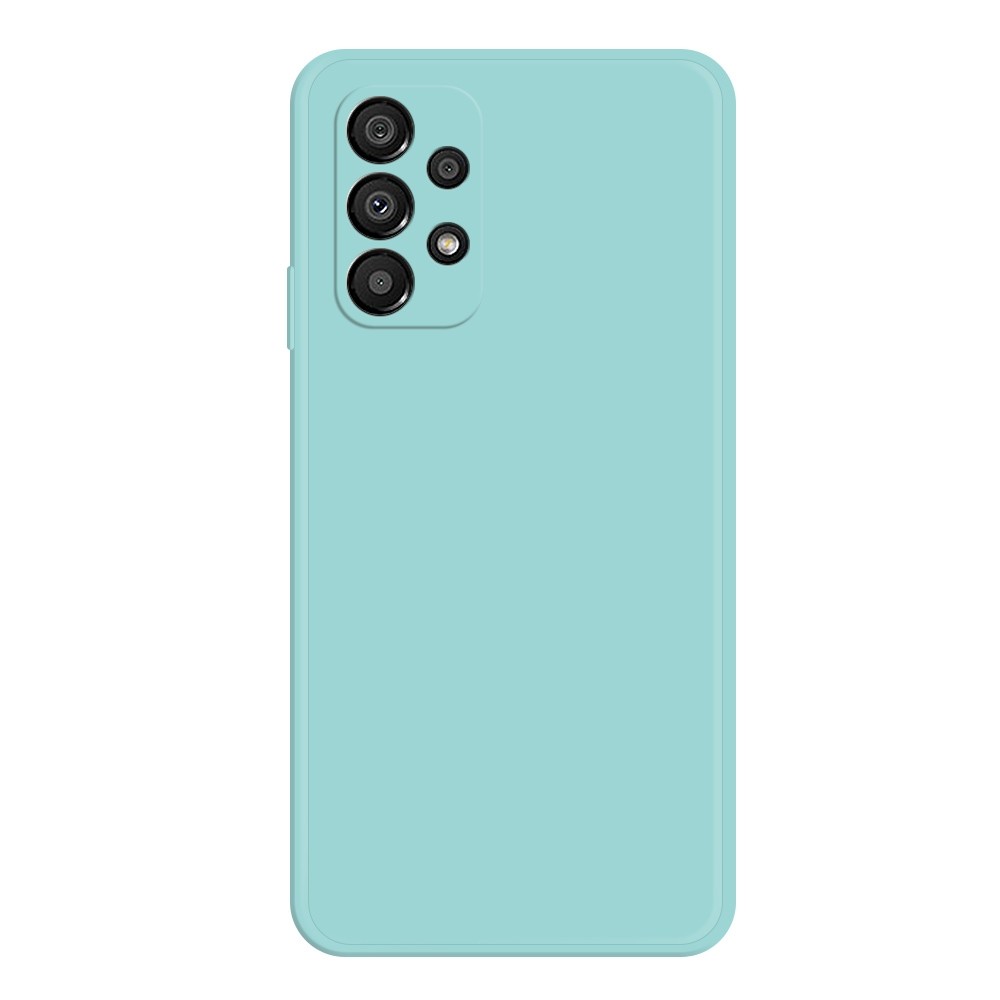 Samsung Galaxy A33 5G Imitation Liquid Θήκη Σιλικόνης Sky Blue