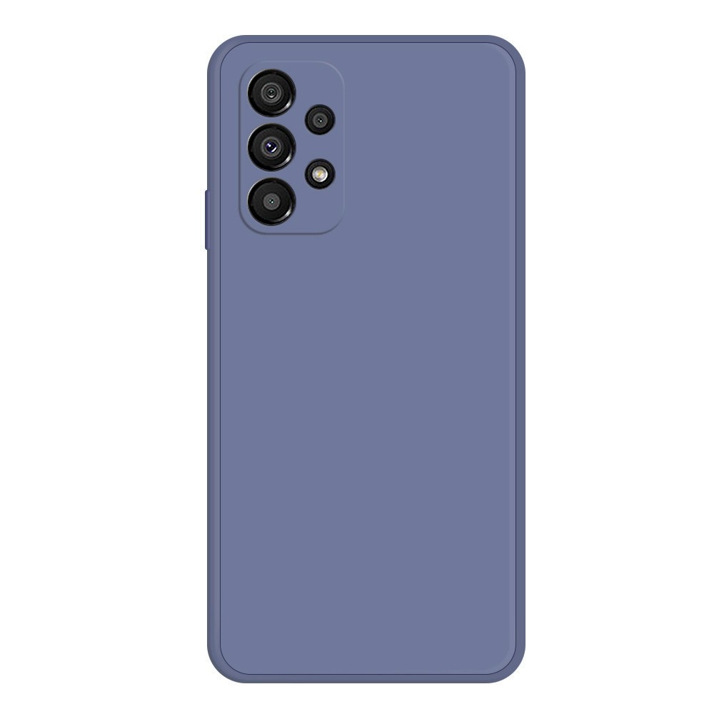 Samsung Galaxy A33 5G Imitation Liquid Θήκη Σιλικόνης Grey Blue