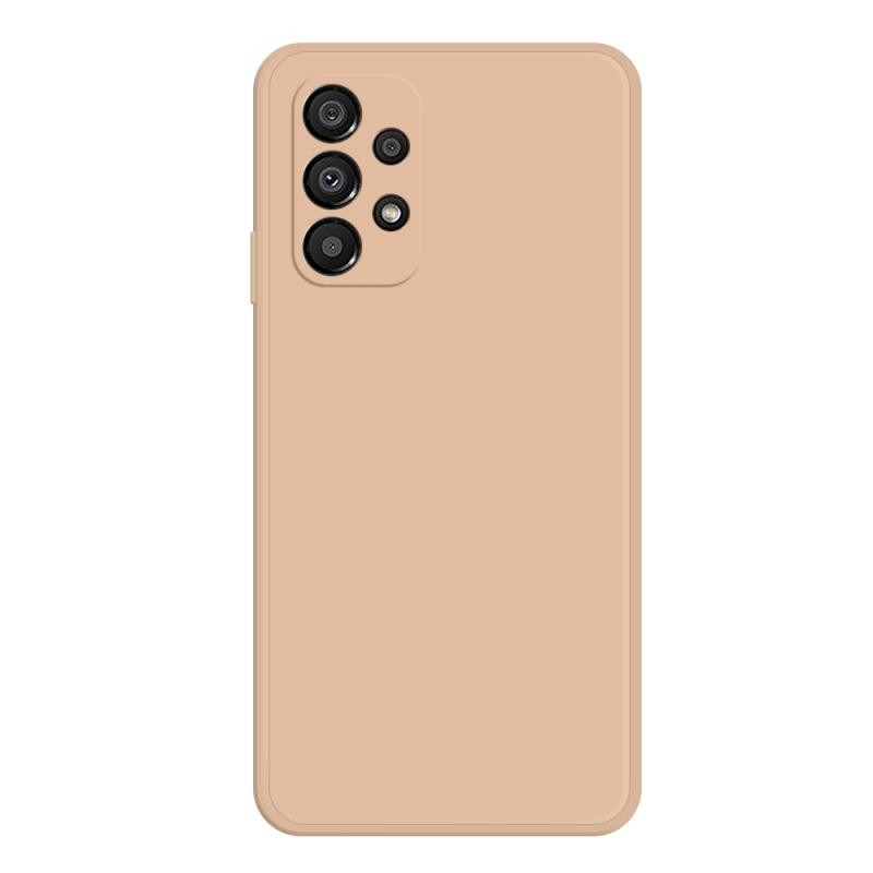Samsung Galaxy A33 5G Imitation Liquid Θήκη Σιλικόνης Apricot