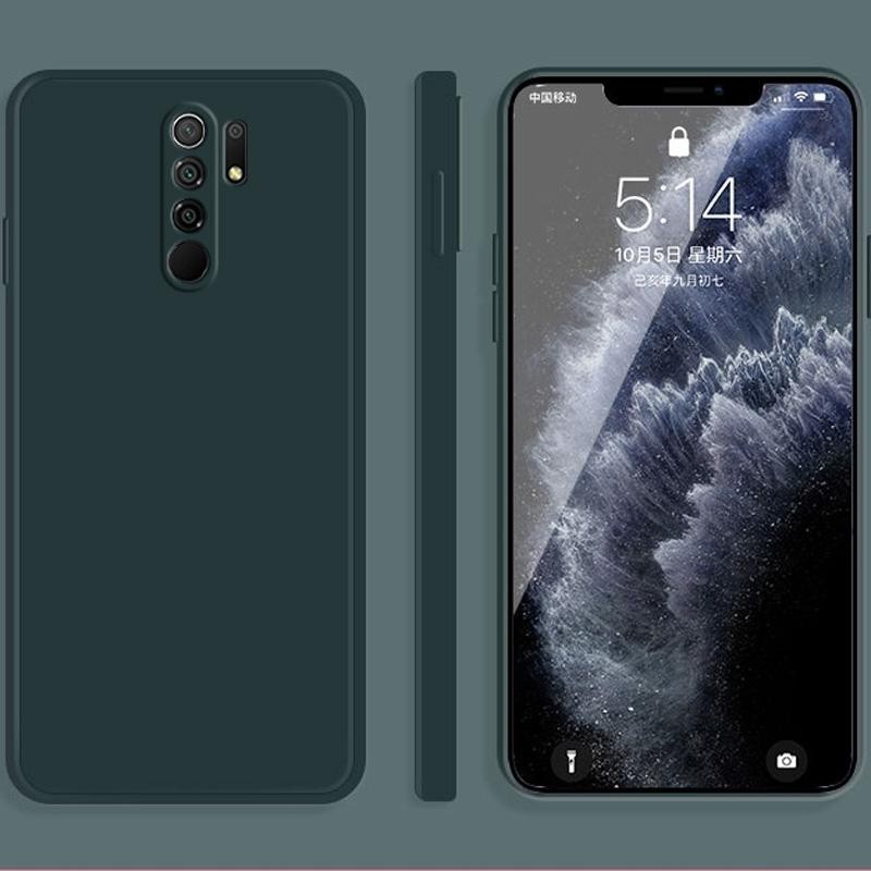 Xiaomi Redmi 9 Smooth Θήκη Σιλικόνης Dark Green