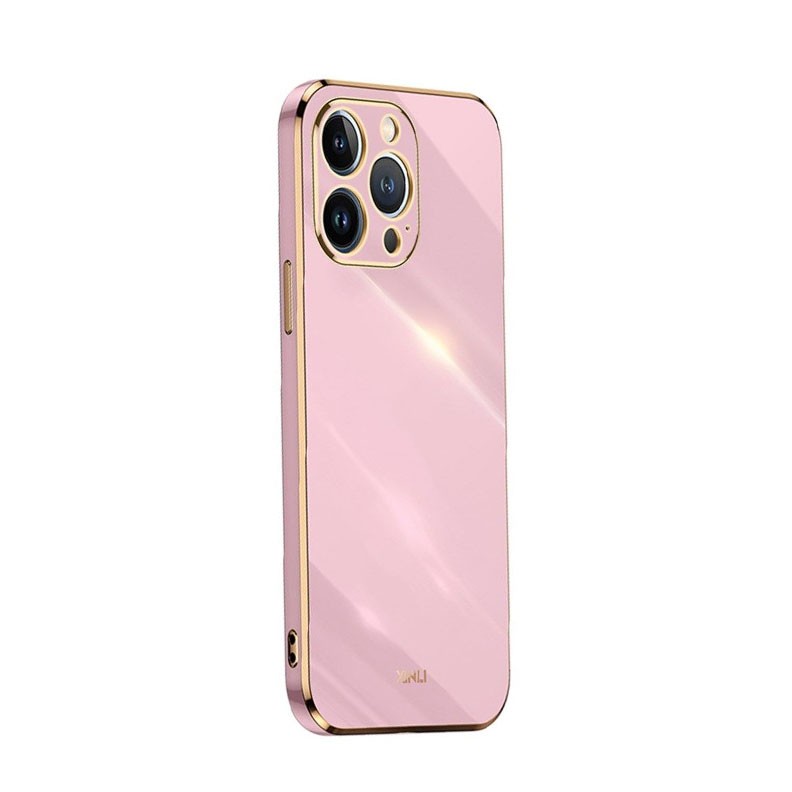 Apple iPhone 11 Pro Max XINLI Straight Θήκη Σιλικόνης Cherry Purple