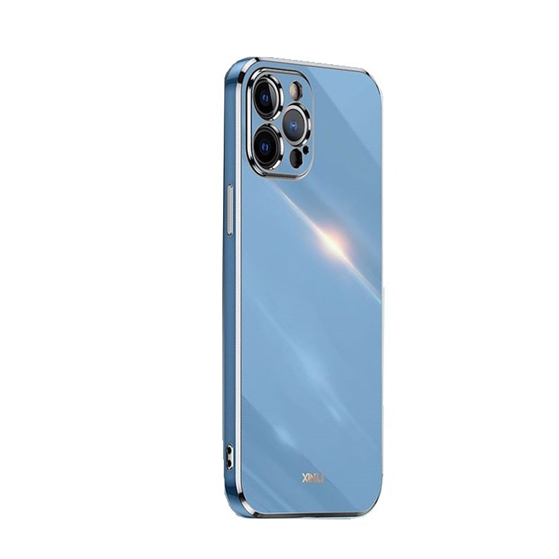 Apple iPhone 12 Pro XINLI Straight Θήκη Σιλικόνης Celestial Blue