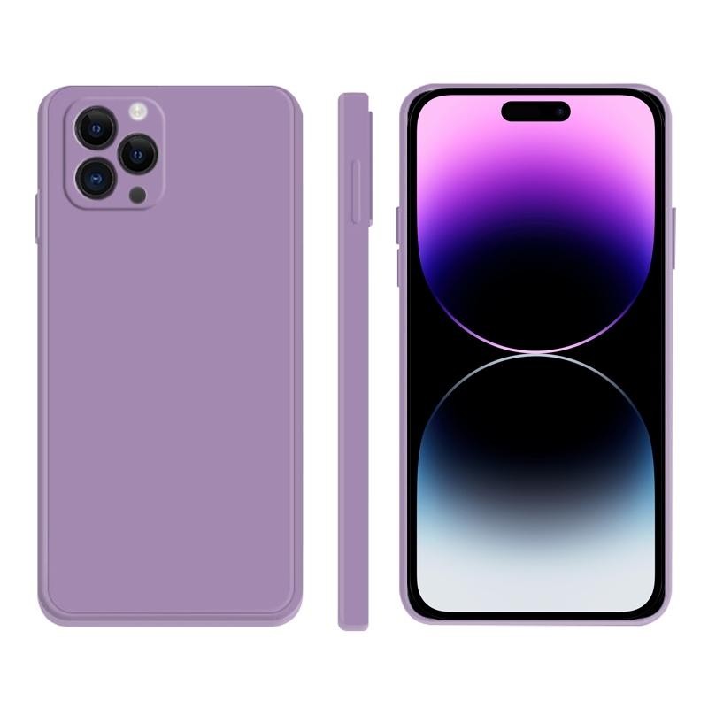 Apple iPhone 14 Pro Smooth Θήκη Σιλικόνης Purple
