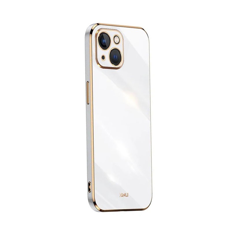 Apple iPhone 13 Mini XINLI Straight Θήκη Σιλικόνης White