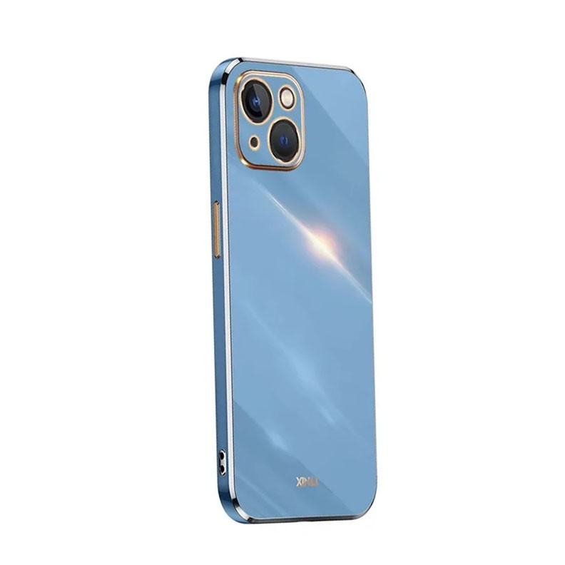 Apple iPhone 14 Plus XINLI Straight Θήκη Σιλικόνης Celestial Blue