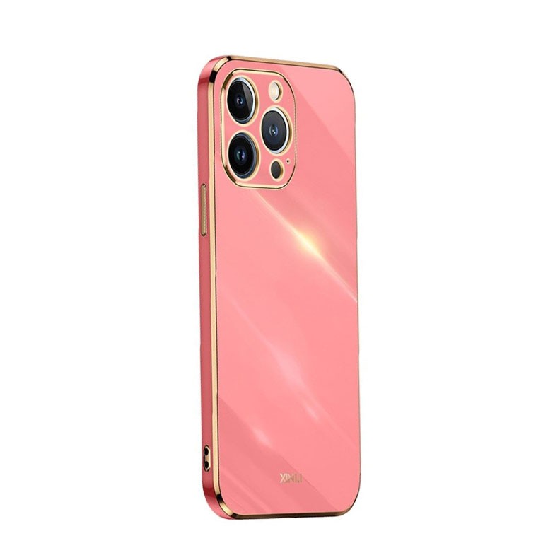 Apple iPhone 13 Pro Max XINLI Straight Θήκη Σιλικόνης Hawthorn Red