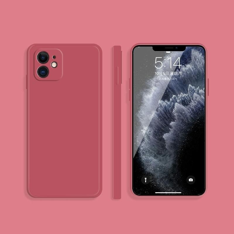 Apple iPhone 13 Imitation Liquid Θήκη Σιλικόνης Red