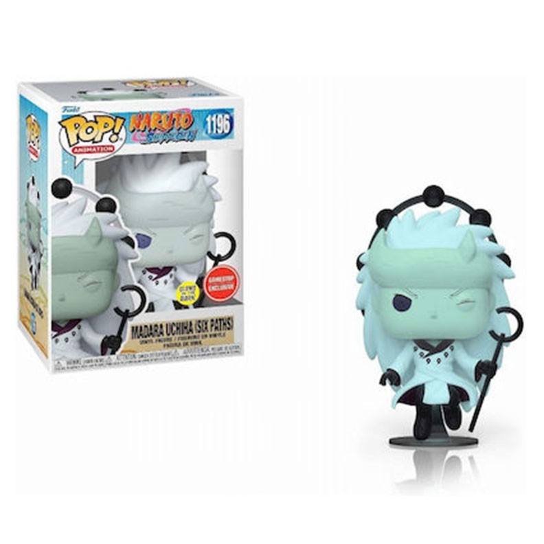 POP! Animation Naruto - Madara Uchiha (Six Paths)  Glows in the Dark Special Edition (Exclusive) #1196 Black