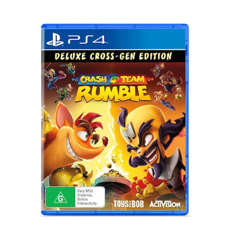   Crash Team Rumble Deluxe Edition PS4 Game 