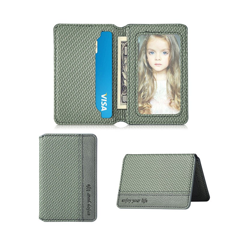 OEM Universal Αυτοκόλλητο Card Holder για Κινητά Green