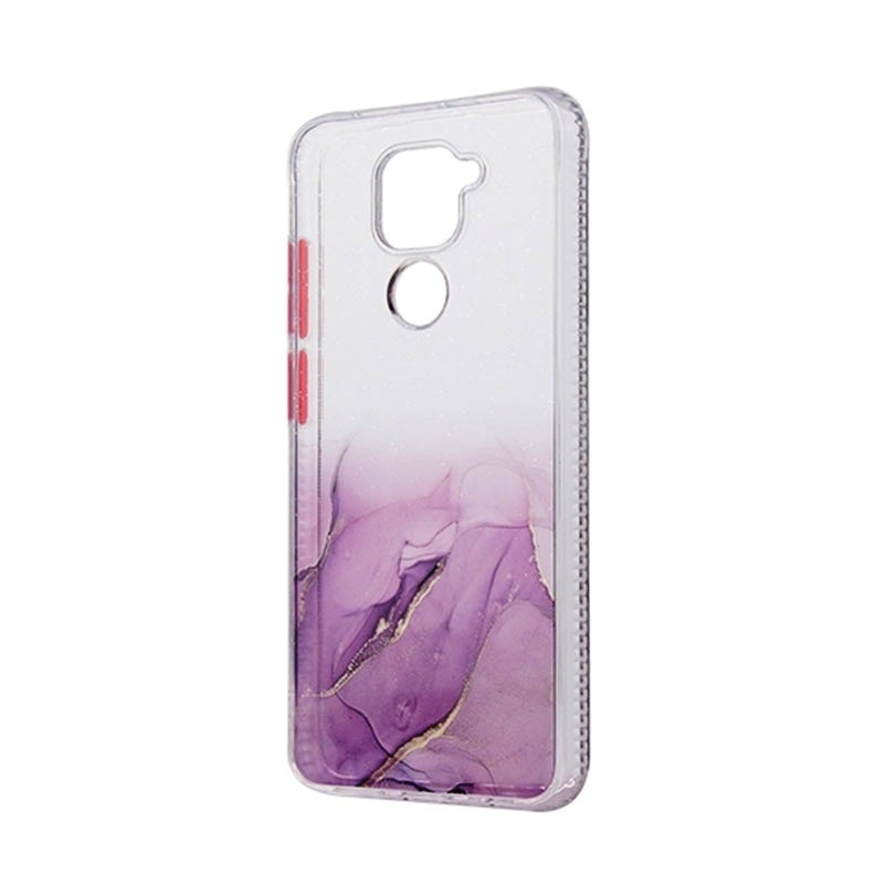 Xiaomi Redmi Note 9 Gradient Θήκη Σιλικόνης Rose Marble