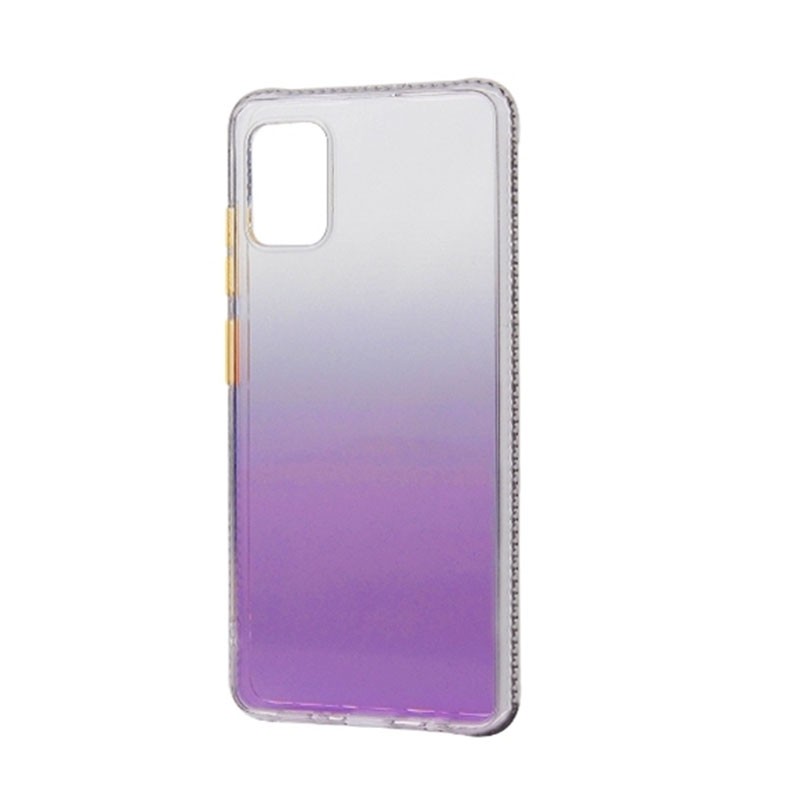 Samsung Galaxy S20 Plus Gradient Θήκη Σιλικόνης Transparent Purple