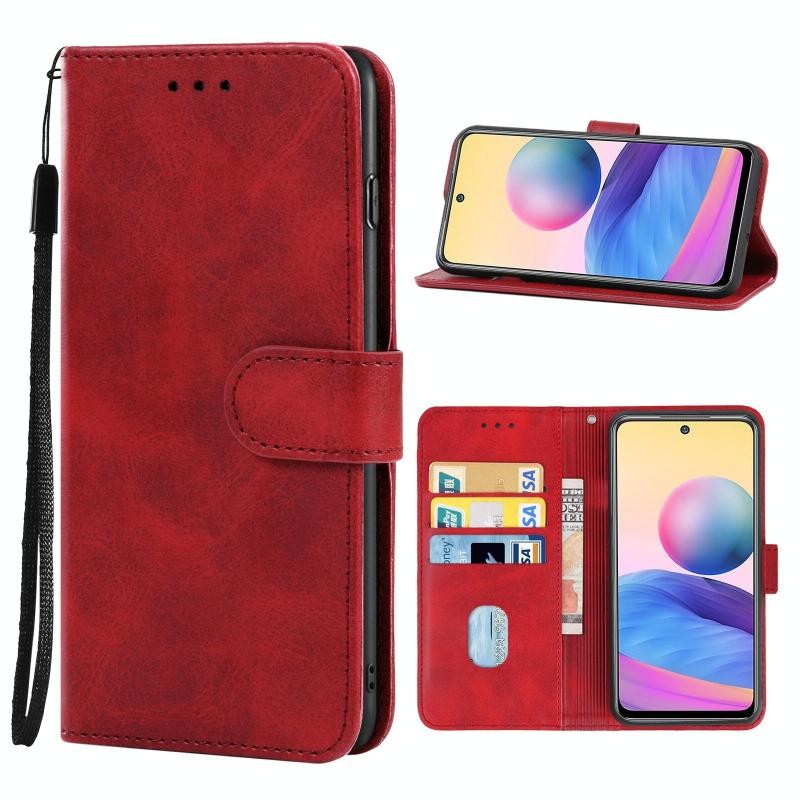 Xiaomi Redmi 10 5G Basic Θήκη Πορτοφόλι Red