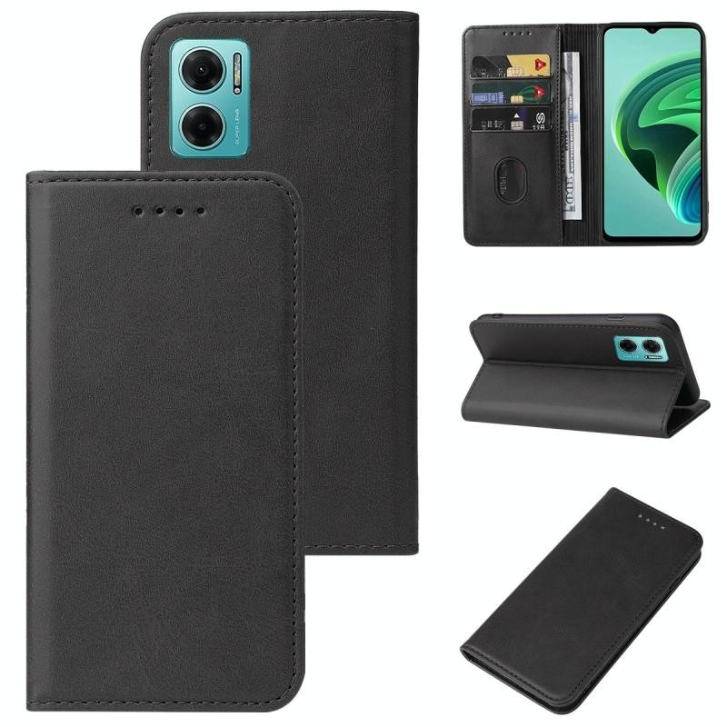 Xiaomi Redmi 10 5G Closure Magnetic Leather Θήκη Πορτοφόλι Black