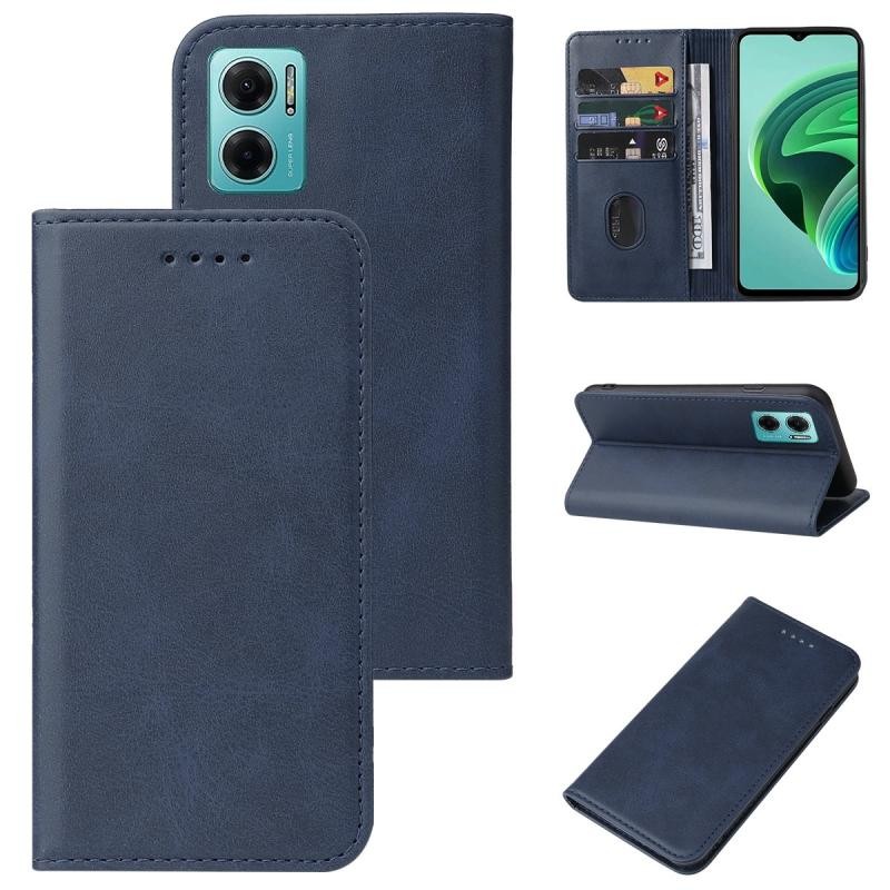 Xiaomi Redmi 10 5G Closure Magnetic Leather Θήκη Πορτοφόλι Blue