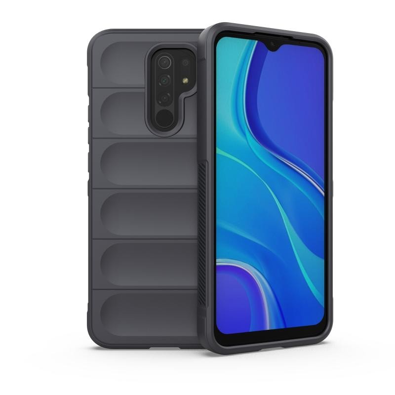 Xiaomi Redmi 9 Magic Shield Θήκη Σιλικόνης Black