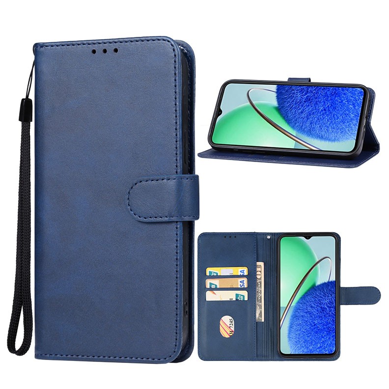 Huawei Nova Y61 Basic Θήκη Πορτοφόλι Blue