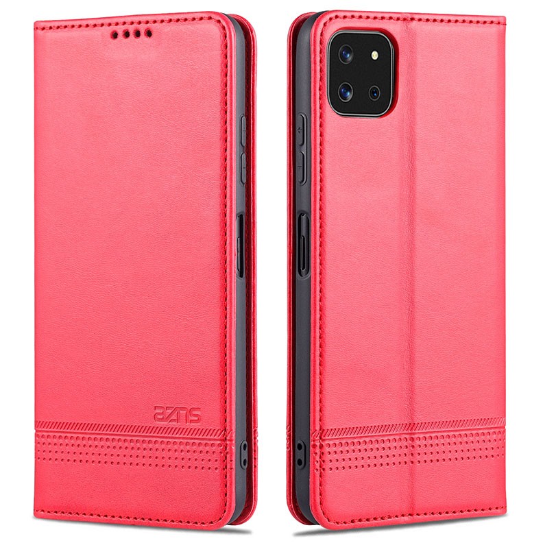 Samsung Galaxy A22 5G AZNS Magnetic Θήκη Βιβλίο Red