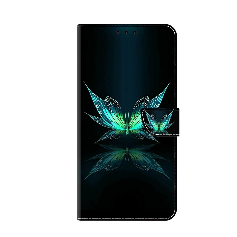 Samsung Galaxy A04s Crystal 3D Θήκη Πορτοφόλι Reflection Butterfly